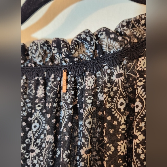 MISA Los Angeles Marcele Bell Sleeve Midi Dress - Picture 8 of 11